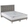 Image de Ensemble matelas et sommier 160x200 nuvia - sommier et matelas 160 x 200 - matelas mousse - ensemble literie - ensemble lit matelas - fabrication française - source de reves