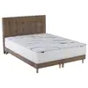 Image de Ensemble matelas et sommier 180x200 elysia - sommier et matelas 180 x 200 - matelas mousse + memoire de forme - ensemble literie - ensemble lit matelas - fabrication française - source de reves