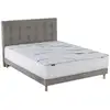 Image de Ensemble matelas et sommier 140x190 elysia - sommier et matelas 140 x 190 - matelas mousse + memoire de forme - ensemble literie - ensemble lit matelas - fabrication française - source de reves