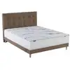 Image de Ensemble matelas et sommier 140x200 memoria - sommier et matelas 140 x 200 - matelas mousse + memoire de forme - ensemble literie - ensemble lit matelas - fabrication française - source de reves