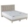 Image de Ensemble matelas et sommier 160x200 memoria - sommier et matelas 160 x 200 - matelas mousse + memoire de forme - ensemble literie - ensemble lit matelas - fabrication française - source de reves