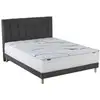 Image de Ensemble matelas et sommier 140x200 memoria - sommier et matelas 140 x 200 - matelas mousse + memoire de forme - ensemble literie - ensemble lit matelas - fabrication française - source de reves