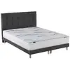 Image de Ensemble matelas et sommier 180x200 serena - sommier et matelas 180 x 200 - matelas mousse + memoire de forme - ensemble literie - ensemble lit matelas - fabrication française - source de reves