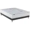 Image de Ensemble matelas et sommier 140x200 elysia - sommier et matelas 140 x 200 - matelas mousse + memoire de forme - ensemble literie - ensemble lit matelas - fabrication française - source de reves
