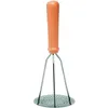 Image de Pilon presse purée - bois inox