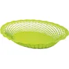 Image de ROGER ORFEVRE - Corbeille pain Vintage ovale 25x18 cm Vert anis