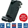 Image de Récepteur décodeur TNT HD - SEDEA - SNT160HD - Mini compact et discret - Adaptateur se fixe derrière TV - Télécommande incluse