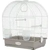 Image de Cage pour oiseaux - ZOLUX - Salomée - Adaptée aux canaris mandarins et perruches - 2 mangeoires et 2 perchoirs