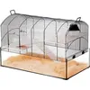 Image de Cage - Animal Valley - Neo Panas XL - Noir - Plastique et métal - Pour gerbille et hamster