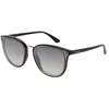 Image de Lunettes de soleil - LOUBSOL - Femme - Noir - Verres Miroir Argent - Tendance