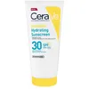 Image de Lait solaire hydratant invisible - CeraVe SPF30 177 ml - Hypoallergénique - Hydratation 24h - Résistant à leau