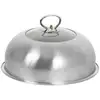 Image de Cloche Cuisson Vitrée Inox - Vitrée Supérieure - Ø 27 X H. 15 Cm