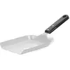 Image de Maxi Spatule Inox Rebords Pour Condiments Et Petits Aliments À La Plancha - 500 G