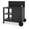 Image de Desserte Signature Allure Pour Plancha - L.99 X P.64 X H.102 Cm - Noire