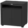 Image de Meuble cuisine extérieur noir pour cuisson avec tablette 80 x 55 cm - le marquier