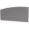 Image de Crédence Courbe Gauche Cuisine En Inox - L.80 X P.1,5 X H.40,6 Cm