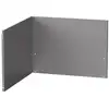 Image de Crédence angle inox pour cuisine extérieure - le marquier