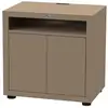 Image de Meuble cuisine extérieur taupe pour cuisson avec tablette 80 x 55 cm - le marquier