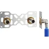 Image de Platine sortie de Cloison double PER à Sertir Ø16 pour douche / baignoire FIXSYSTEM