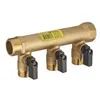 Image de Collecteur Mf 3/4 - 3 Départs M 1/2 Avec Vannes Monobloc Vrac étiqueté