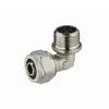 Image de Raccord Multicouche à Compression - NT NOYON & THIEBAULT - Coude Ø16 - Mâle 15x21 - Laiton - Extérieur