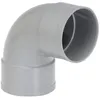 Image de Coude PVC femelle femelle 87° - GIRPI - D : 100 mm - Plastique - Intérieur - Blanc