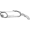 Image de Pot échappement / Silencieux arrière BOSAL 135-557 135-557