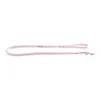 Image de Martin Sellier Laisse en Cuir Surpiqué Classique 12mm x 1m Rose