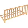 Image de NIDALYS -Barrière de lit bois naturel 90 cm - Norme BS