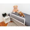 Image de Barrière de lit - NIDALYS - 90 cm - Bois - Blanc - Norme BS - PEFC