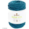 Image de Fil DMC coton recyclé Nova Vita 12 - DMC - 250 g - 55 mètres - Bleu Pétrole - Macramé Crochet Tricot