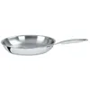 Image de Poêle en inox CastelPro 32cm Fond thermo-diffuseur - CRISTEL