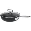 Image de Sauteuse avec couvercle verre Céramique Ceraliss+ Castel'Pro, Cristel 28 cm - CRISTEL