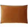 Image de Housse de coussin uni en velour Fauve 40x60