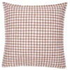 Image de Taie d'oreiller Vichy Beige, Essix 65 x 65 cm - Essix
