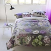 Image de Housse De Couette Imprimée En Percale De Coton, Alexandria - 140 X 200 Cm - Améthyste