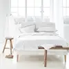 Image de Housse De Couette Unie En Percale De Coton, Astor - 240 X 220 Cm - Naturel