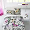 Image de Housse de couette imprimée en percale de coton, majolica