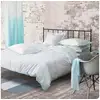Image de Housse de couette unie en percale de coton, astor