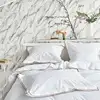 Image de Housse De Couette Unie En Percale De Coton, Astor - 140 X 200 Cm - Châtaigne/ocre