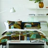 Image de Housse De Couette Imprimée En Percale De Coton, Alphonse - 260 X 240 Cm - Marron