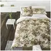 Image de Housse de couette imprimée en percale de coton, jardin chinois