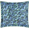Image de Taie D'oreiller Imprimée En Percale De Coton, Delahaye - 65 X 65 Cm - Bleu Cobalt