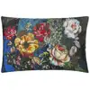 Image de Taie D'oreiller Imprimée En Satin De Coton, Minakari Cobalt - 50 X 75 Cm - Bleu