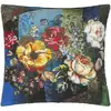 Image de Taie D'oreiller Imprimée En Satin De Coton, Minakari Cobalt - 65 X 65 Cm - Bleu