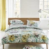 Image de Housse De Couette Imprimée En Percale De Coton, Tapestry Flower - 140 X 200 Cm - Vert Clair Eau De Nil