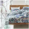 Image de Housse de couette imprimée en percale de coton, ikebana damask