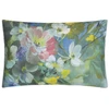 Image de Taie D'oreiller Imprimée En Satin De Coton, Gladys Blossom - 50 X 75 Cm - Vert Moyen