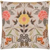 Image de Taie D'oreiller Imprimée En Percale De Coton, Brocart Decoratif - 65 X 65 Cm - Beige Moyen