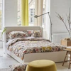 Image de Housse De Couette Imprimée En Percale De Coton, Brocart Decoratif - 240 X 220 Cm - Beige Moyen